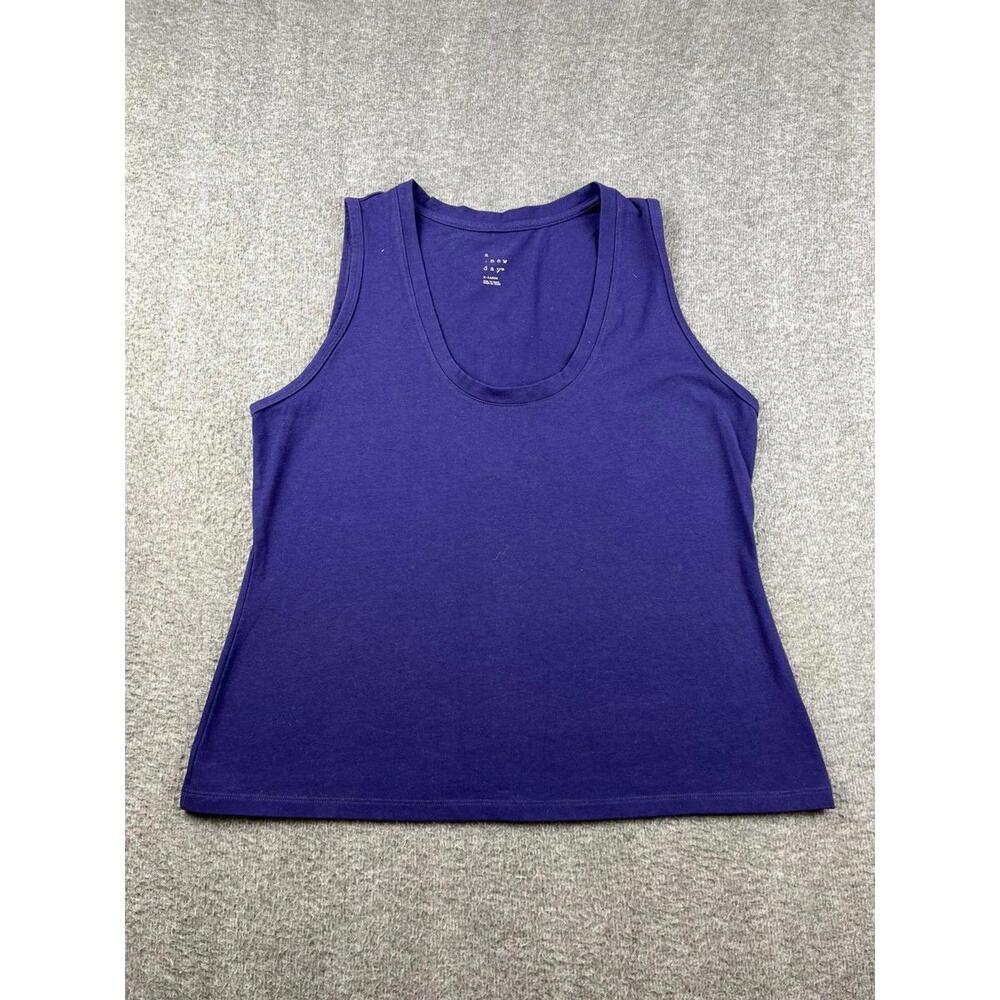 a new day Women's Purple Tank Top X-Large